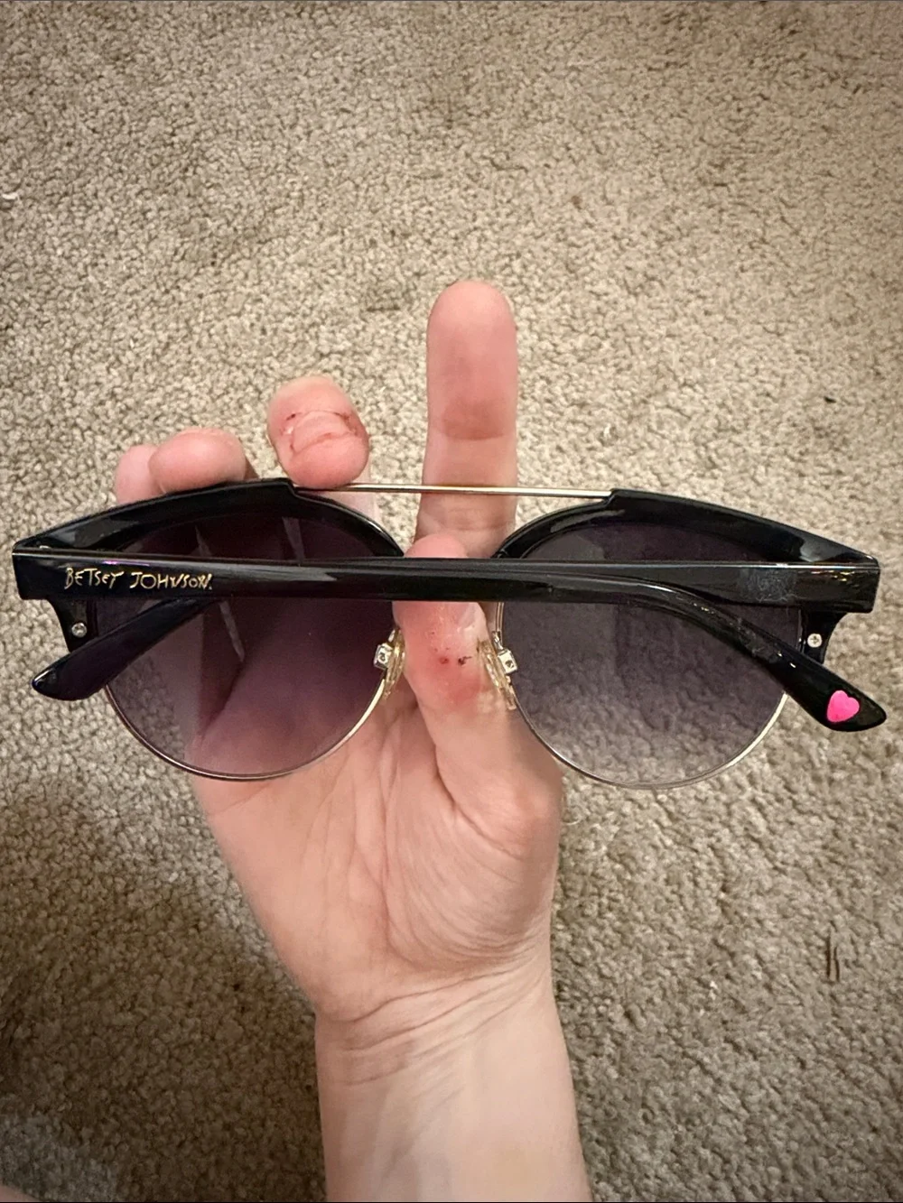 Betsey Johnson any black